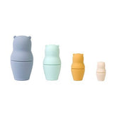 Matrioskas Didacticas Silicona Azul Mist